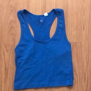 Blue PacSun tank top crop top